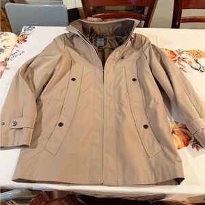 Miss Gallery Women's Tan Trench Coat